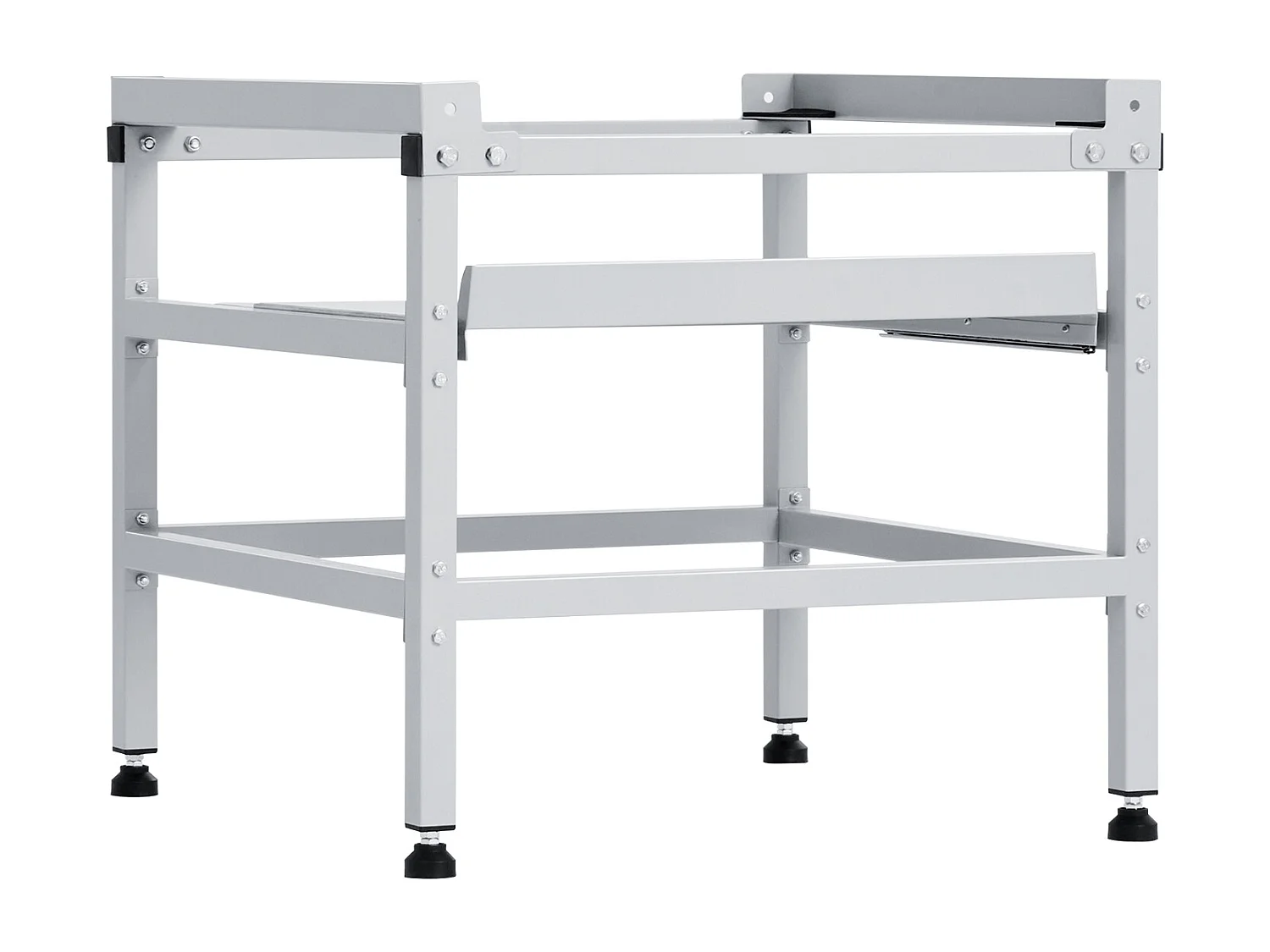 Socle Machine à Laver SucceBuy Support de Machine à Laver 123 x 63,5 cm, 268 kg Double Plateau