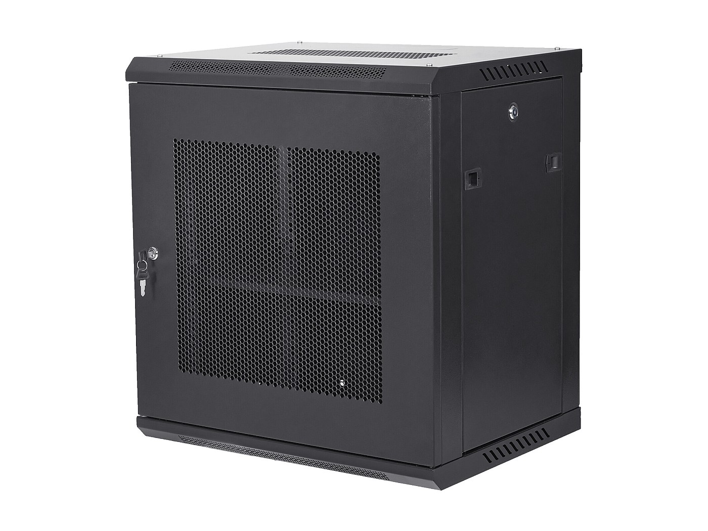 Armoire Serveur Réseau 12U VEVOR Montage Mural – Profondeur 39,4 Cm, Charge 90 Kg, Porte Verrouillable Pour Équipements IT