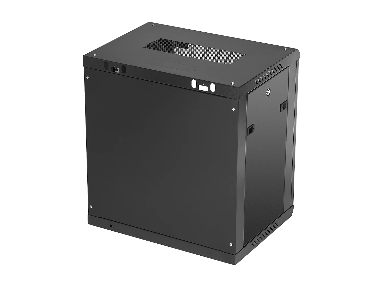 Rack de Serveur SucceBuy 12U Boîtier d'Armoire Réseau à Montage Mural 39cm de Profondeur avec Porte Verrouillable