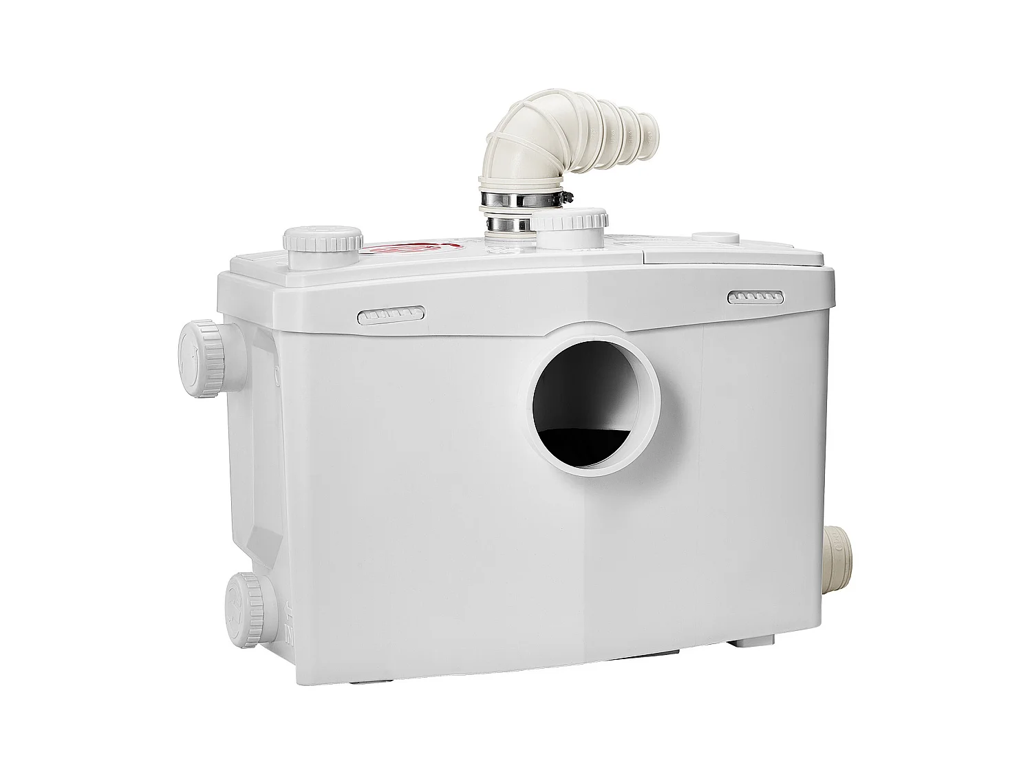 Pompe de Macération SucceBuy Pompe de Macération Toilettes 1200 W, Débit 180 L/min, Hauteur 10 m