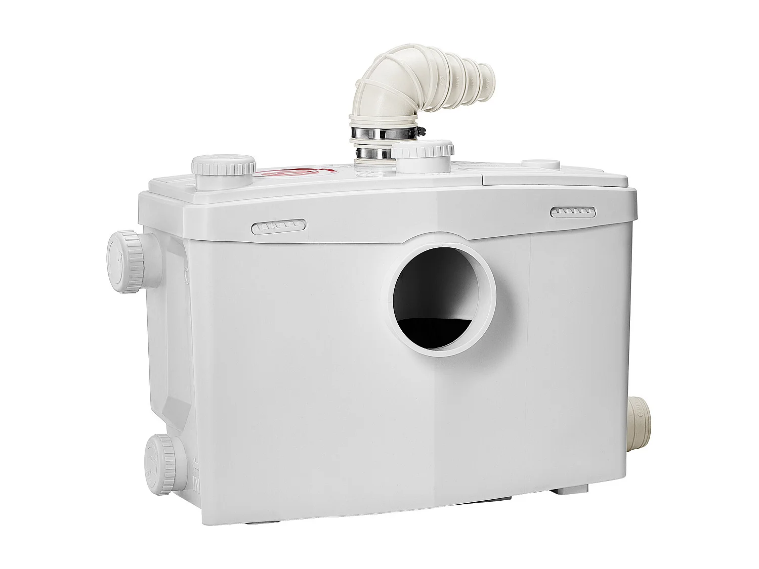 Pompe de Macération SucceBuy Pompe de Macération Toilettes 1200 W, Débit 180 L/min, Hauteur 10 m