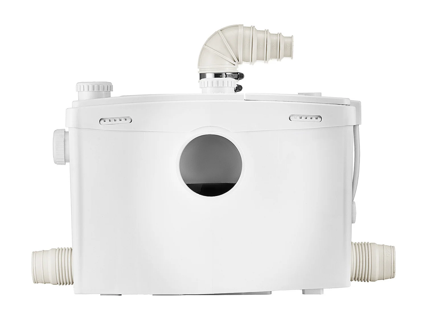 Pompe de Macération SucceBuy Pompe de Macération Toilettes 1200 W, Débit 180 L/min, Hauteur 10 m