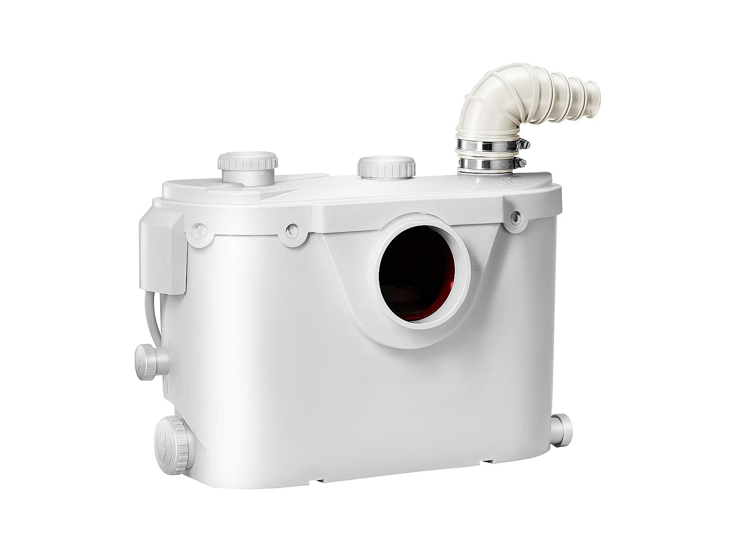 Pompe de Macération SucceBuy Pompe de Macération Toilettes 500 W, Débit 110 L/min, Hauteur 8 m