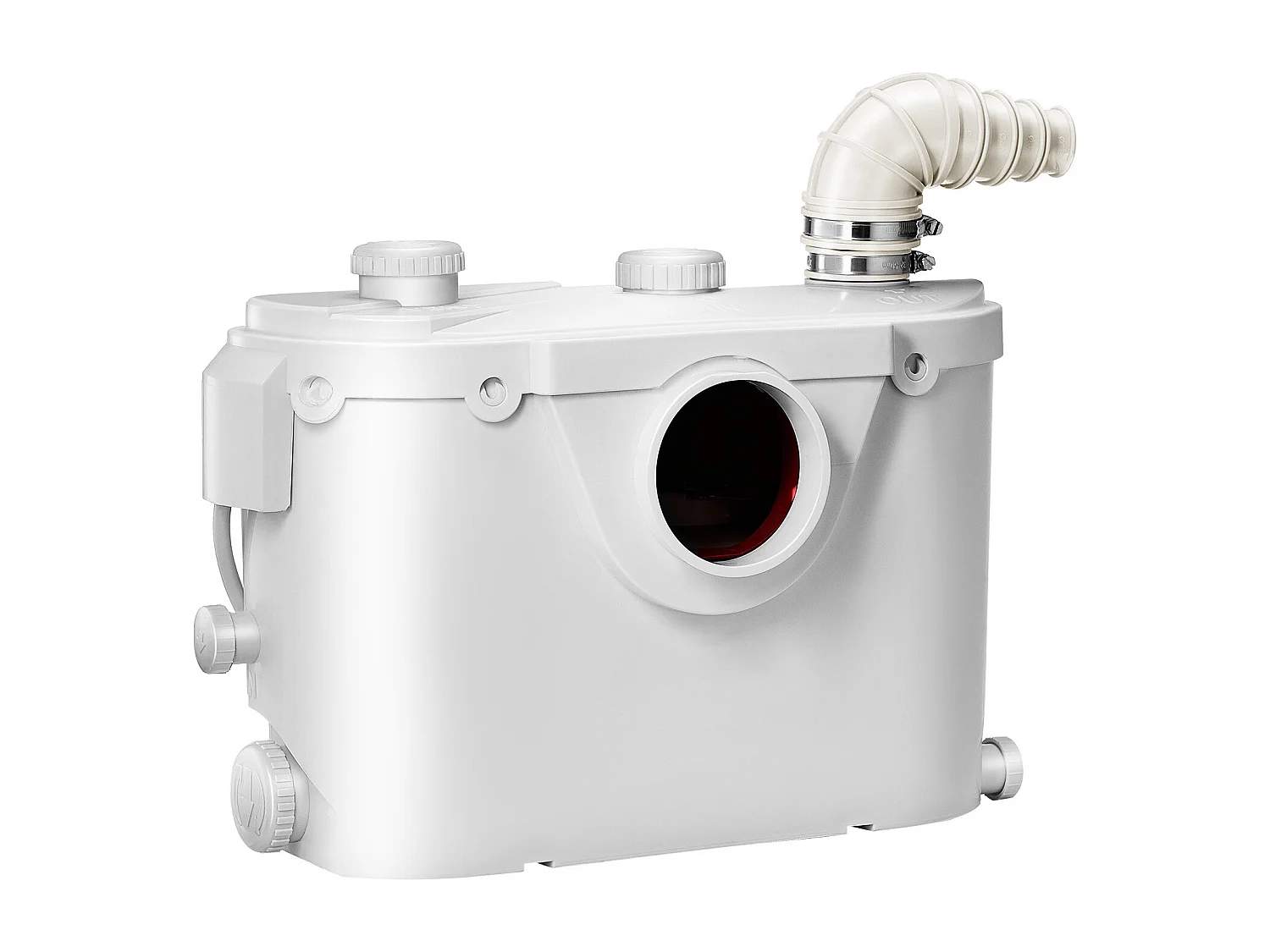 Pompe de Macération SucceBuy Pompe de Macération Toilettes 500 W, Débit 110 L/min, Hauteur 8 m