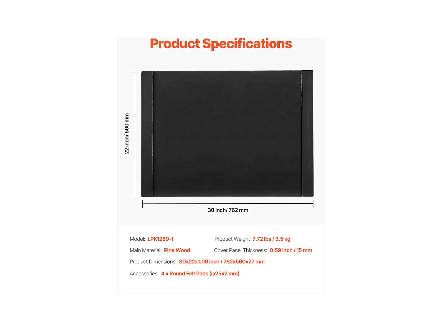 Piastra Protettiva SucceBuy Copertura per Fornello a Gas con Pannello 762 x 560 mm