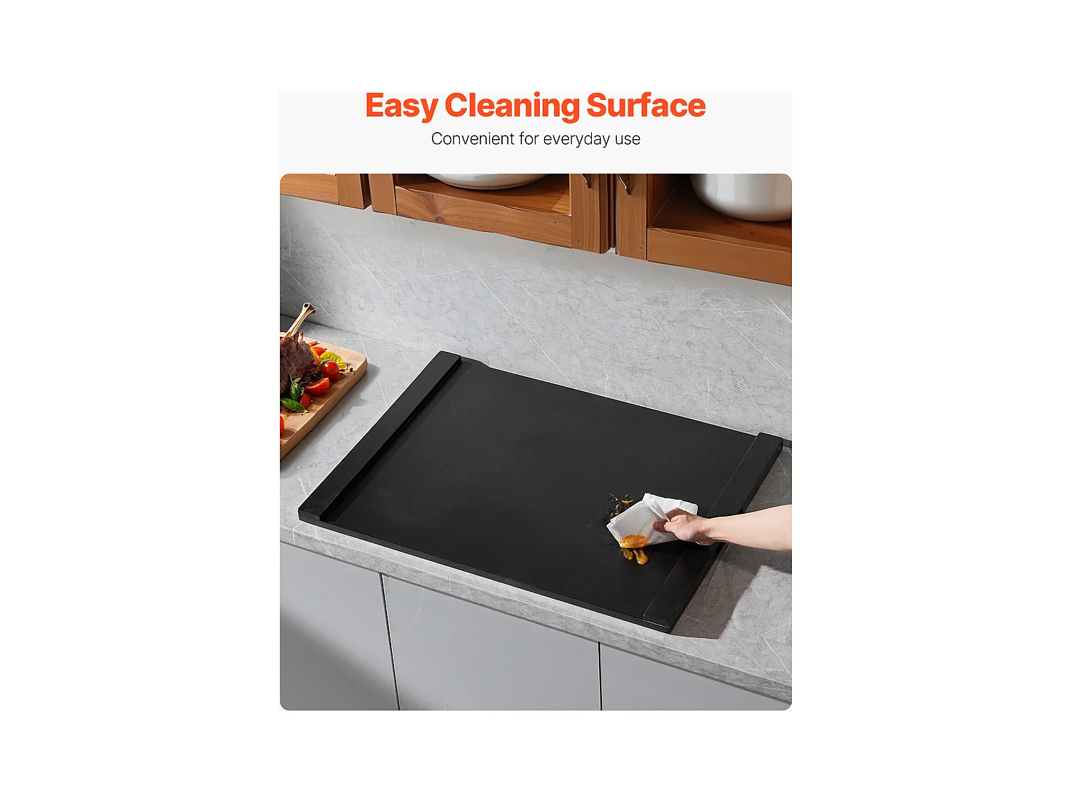Piastra Protettiva SucceBuy Copertura per Fornello a Gas con Pannello 762 x 560 mm