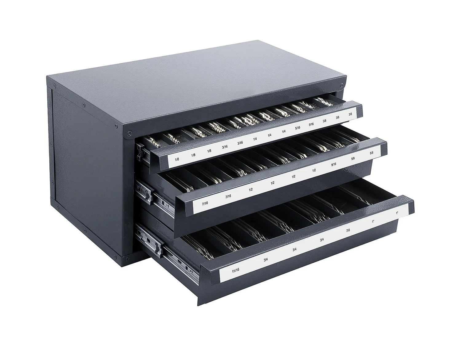 Armário de Armazenamento SucceBuy de Ferramentas de Acabamento, 3 Gavetas, 2.54/20.32cm - 2.54cm, 29 Compartimentos