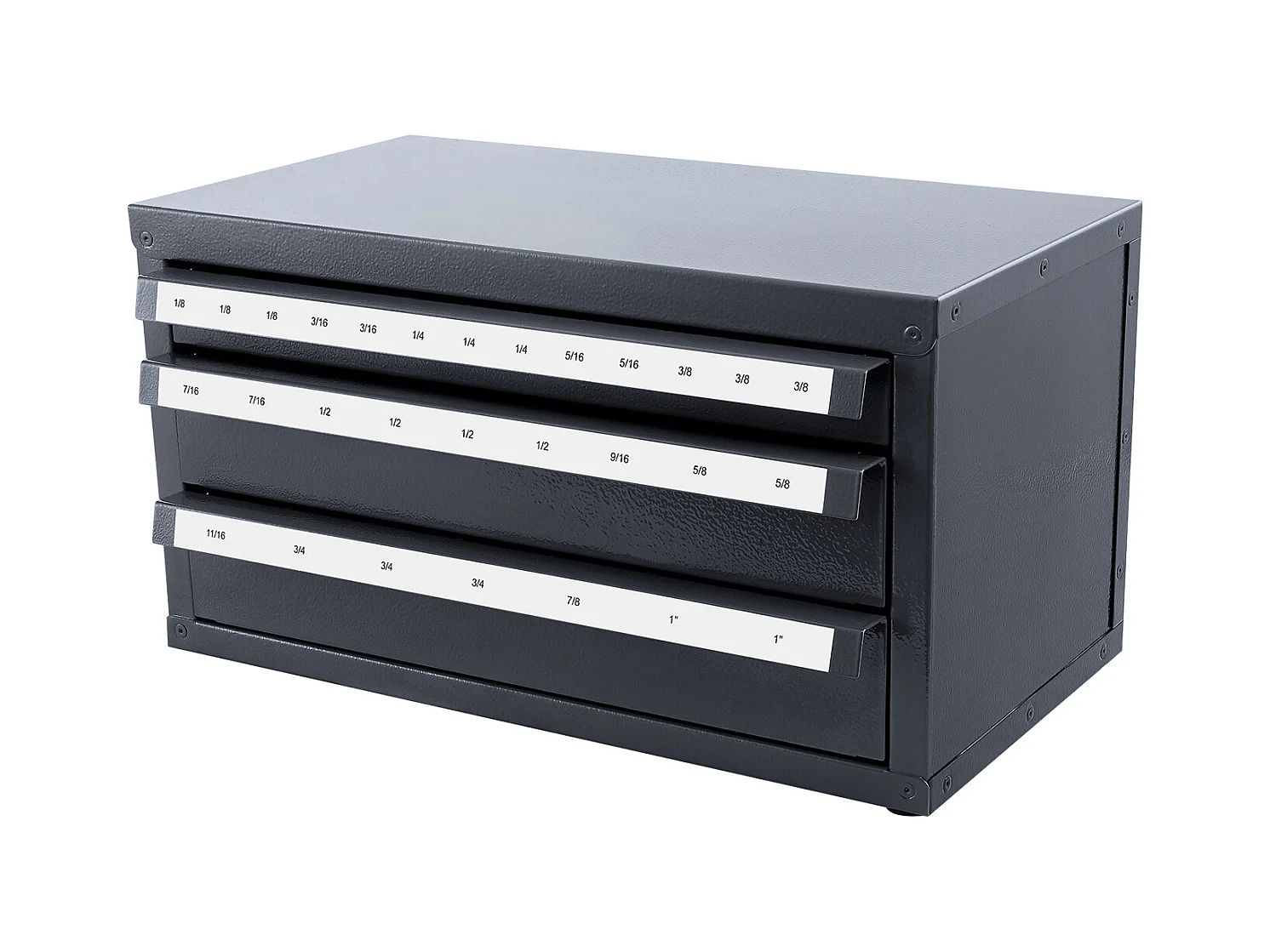 Armário de Armazenamento SucceBuy de Ferramentas de Acabamento, 3 Gavetas, 2.54/20.32cm - 2.54cm, 29 Compartimentos