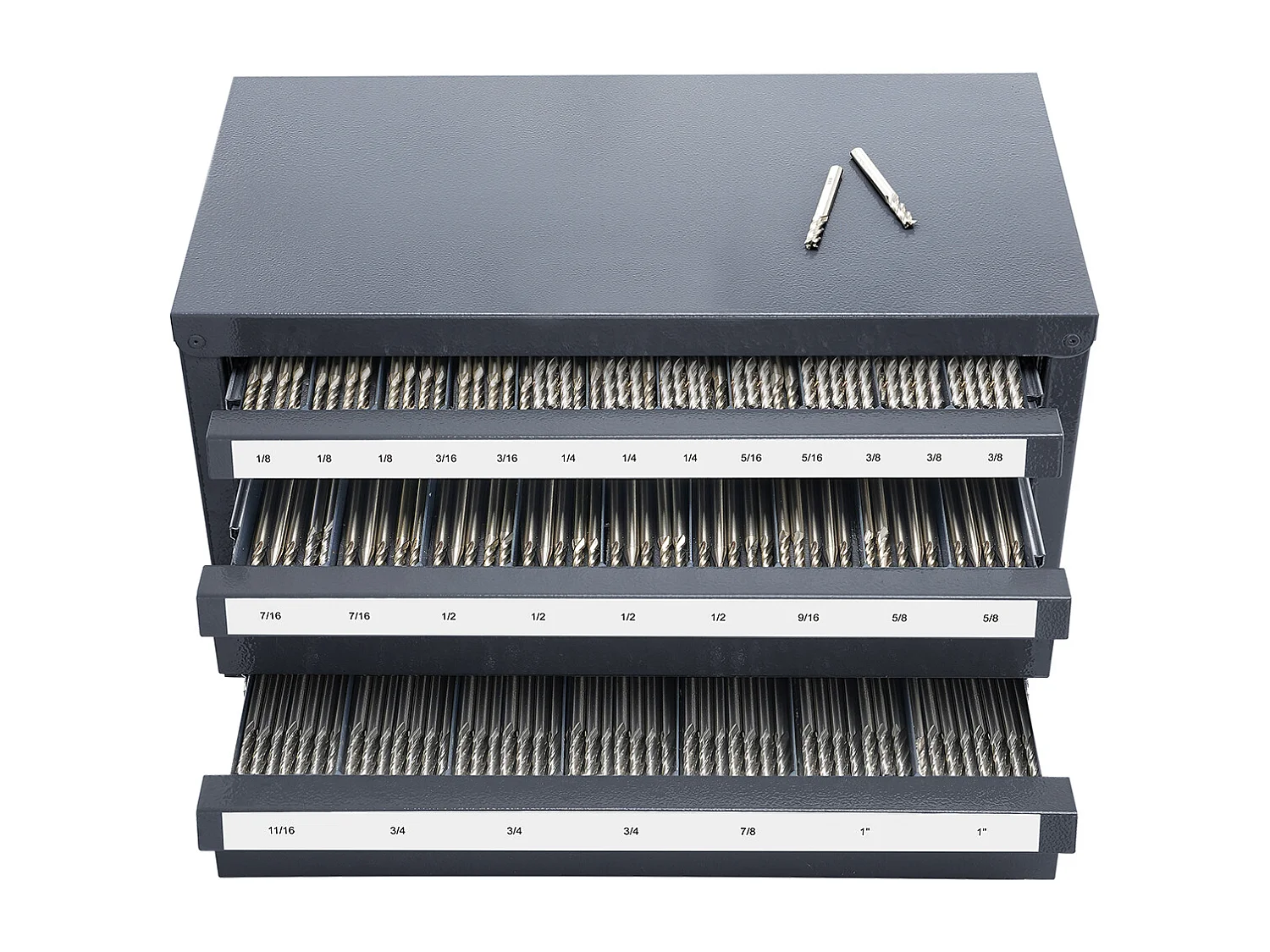 Opslagkast SucceBuy voor Afwerkingsgereedschap, 3 Lades, 2.54/20.32cm - 2.54cm, 29 Vakken