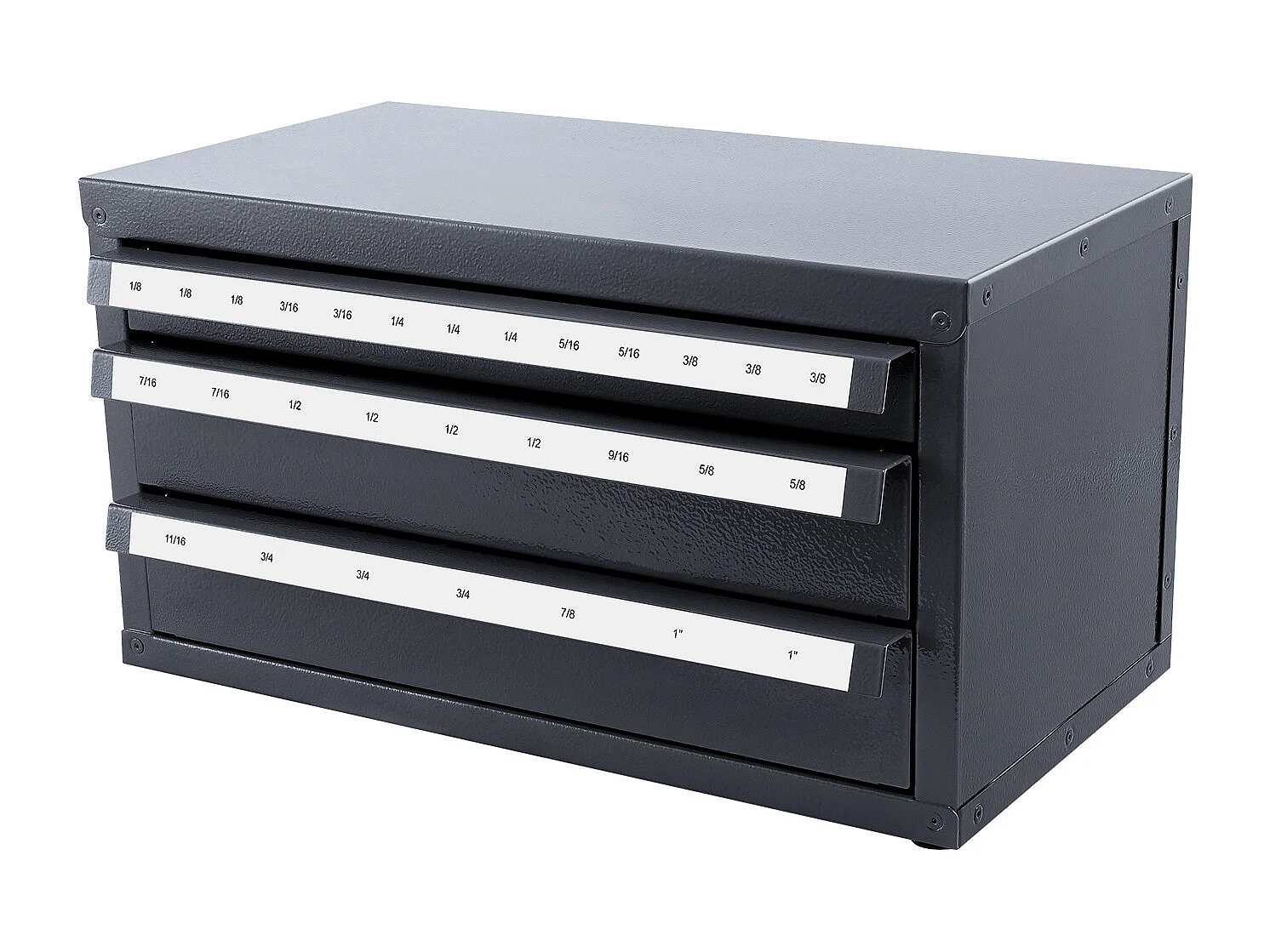 Opslagkast SucceBuy voor Afwerkingsgereedschap, 3 Lades, 2.54/20.32cm - 2.54cm, 29 Vakken