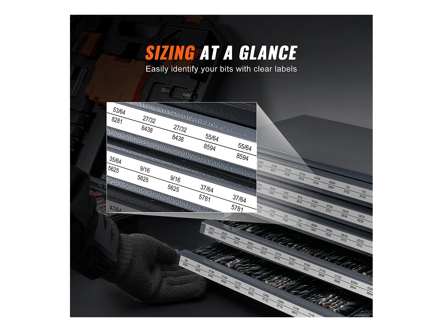 Distributeur de Forets SucceBuy à Cinq Tiroirs pour 84cm/163cm à 160/163cm, Rangement Empliable avec Étiquettes pour un Accès Facile