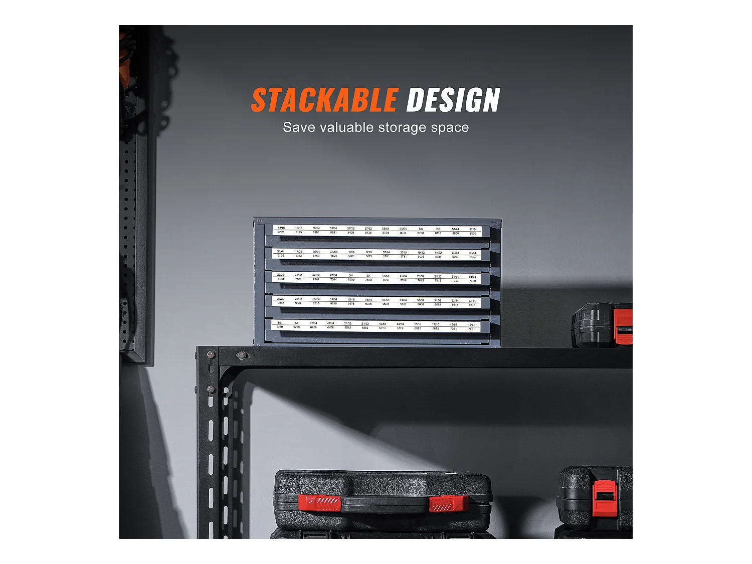 Distributeur de Forets SucceBuy à Cinq Tiroirs pour 84cm/163cm à 160/163cm, Rangement Empliable avec Étiquettes pour un Accès Facile