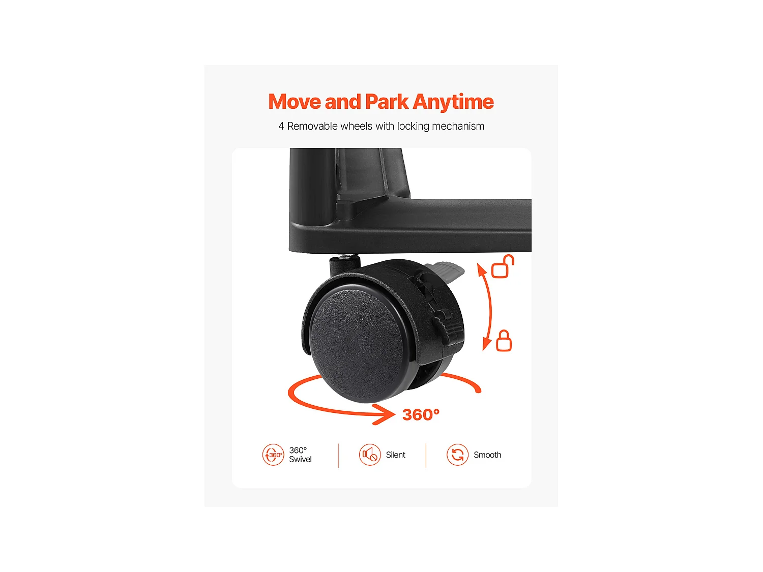 Plastic Bureau-Opbergdoos SucceBuy, met 6 Transparante Vakken, Grote Opbergcapaciteit voor Knutselspullen, Zwart