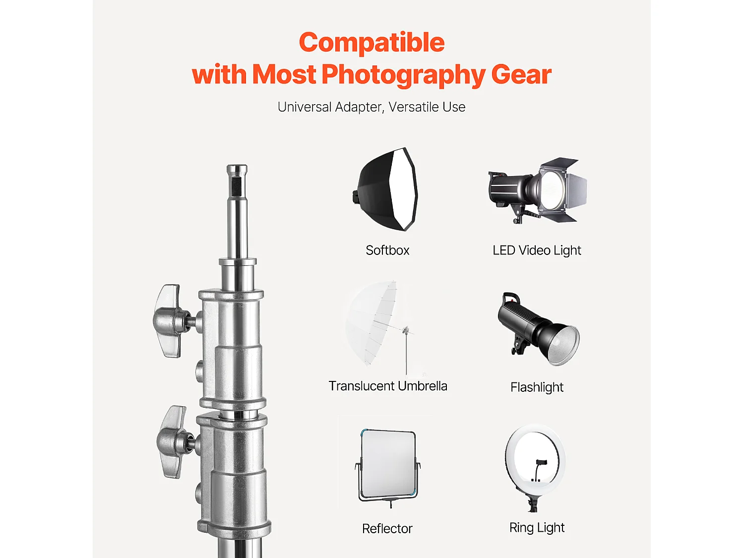 Support C SucceBuy z Wysięgnikiem, Maksymalna Wysokość : 3,3 m