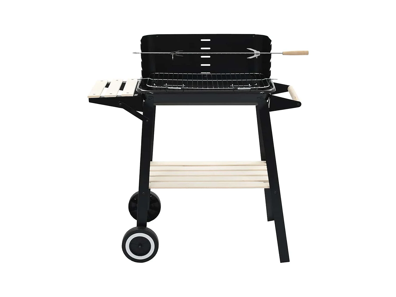 Holzkohlegrill Standgrill mit Rädern