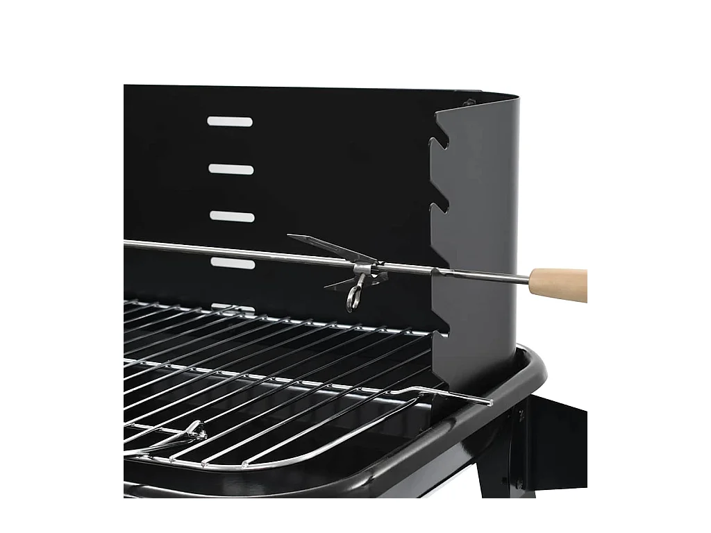 Holzkohlegrill Standgrill mit Rädern