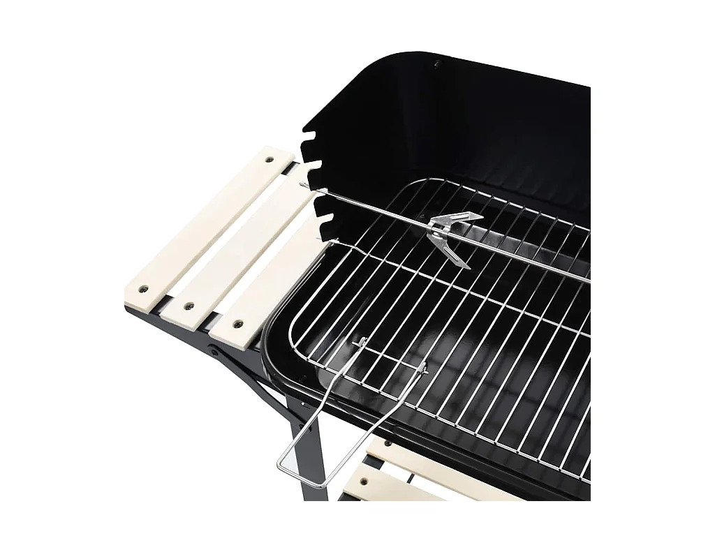 Holzkohlegrill Standgrill mit Rädern