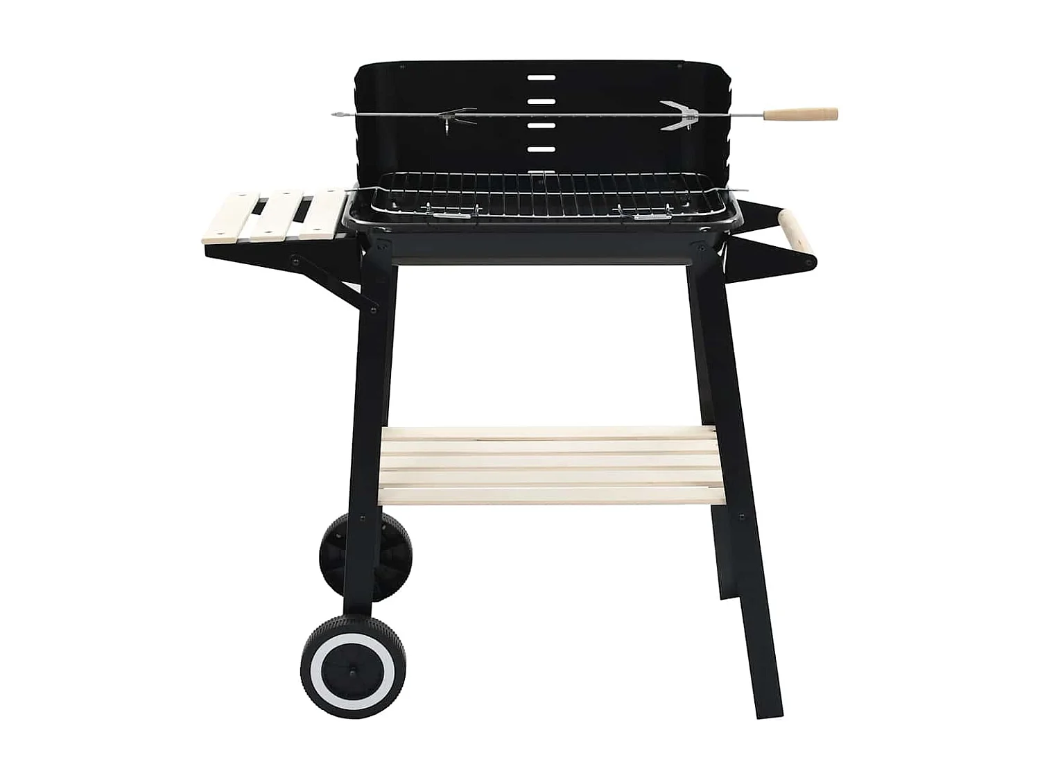 Barbecue Mobile a Carbonella con Ruote