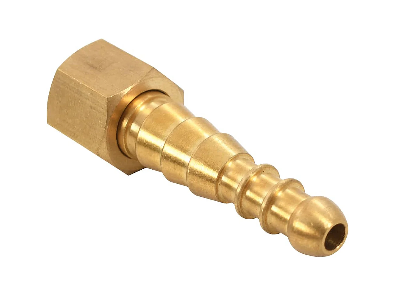 Gasbarbecue met 7 branders gepoedercoat staal zwart