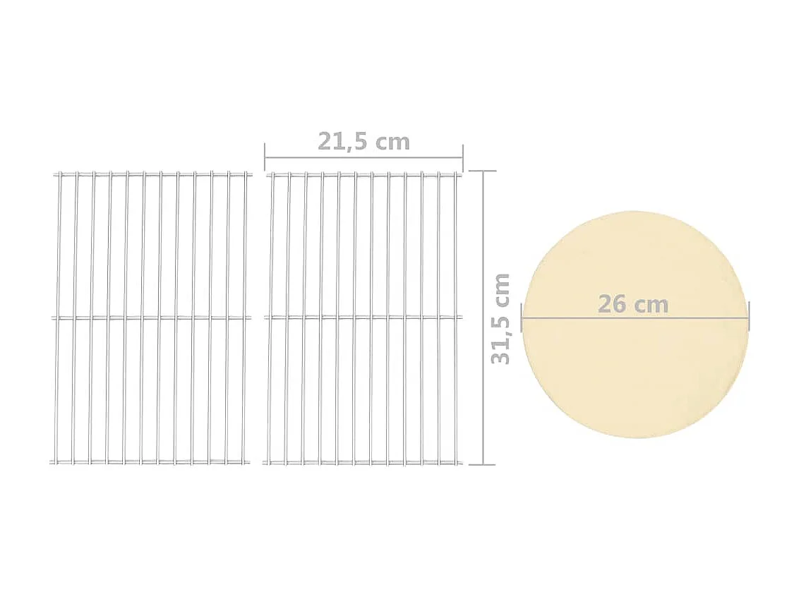 Horno para pizza y barbacoa al aire libre 3 en 1 negro