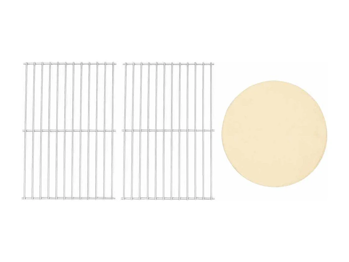 Horno para pizza y barbacoa al aire libre 3 en 1 negro