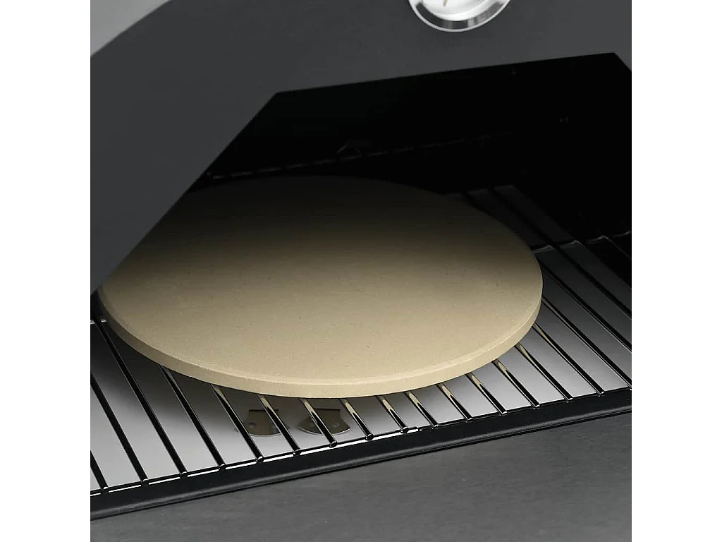 Horno para pizza y barbacoa al aire libre 3 en 1 negro