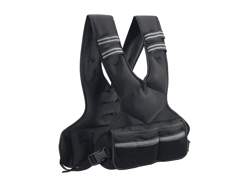 Gilet Lesté Veste de Poids SucceBuy Gilet Lesté Réglable de 5 à 9 kg pour Hommes et Femmes, Entraînement en Force