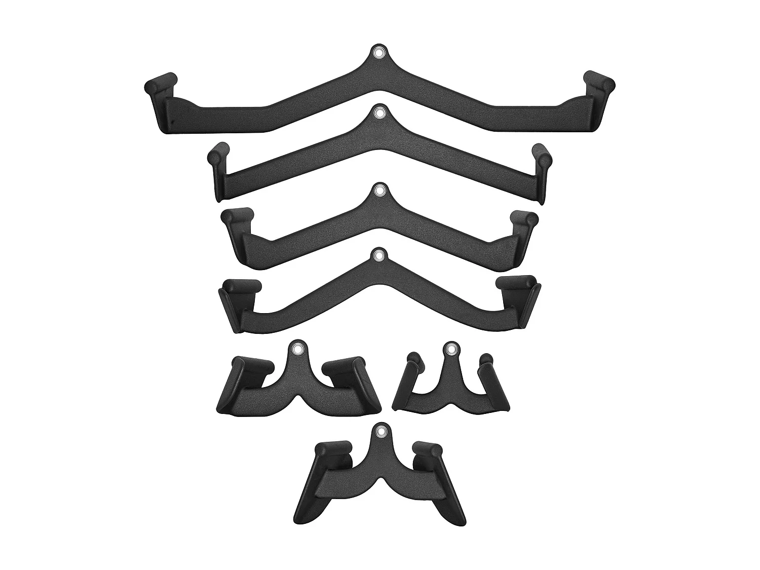 Przewód Ciągający w Kształcie V SucceBuy, Zestaw Akcesoriów do Ciągnięć Bocznych, Przewody z Maszyny z Kabelem 7 Sztuk do Siłowni Domowej