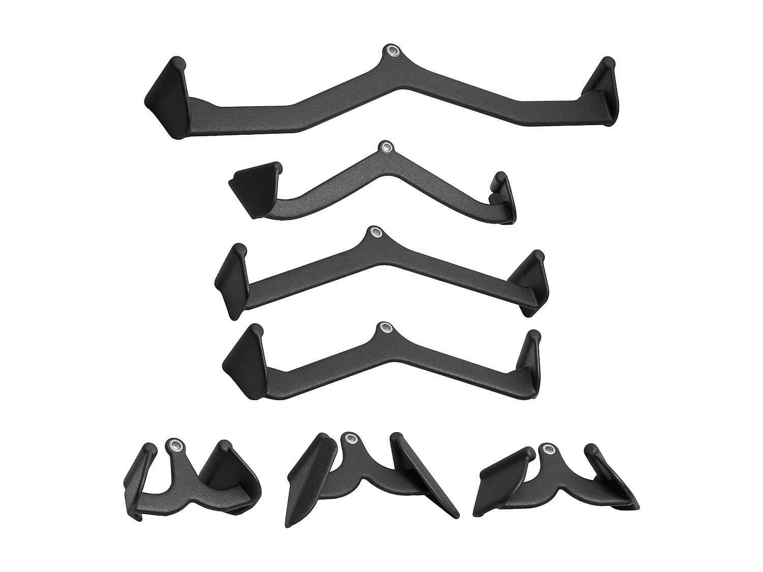 Przewód Ciągający w Kształcie V SucceBuy, Zestaw Akcesoriów do Ciągnięć Bocznych, Przewody z Maszyny z Kabelem 7 Sztuk do Siłowni Domowej