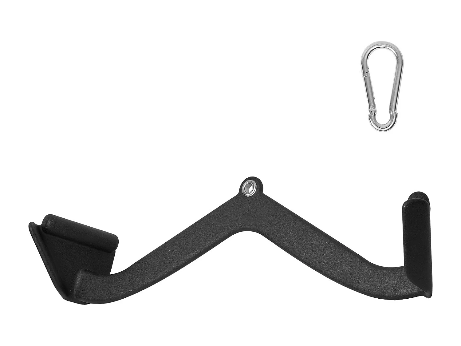 Barre de Tirage en V SucceBuy, Accessoire de Traction Latérale pour Machine à Câble, Barre de Traction pour Triceps, Entraînement de Force du Dos, No.6