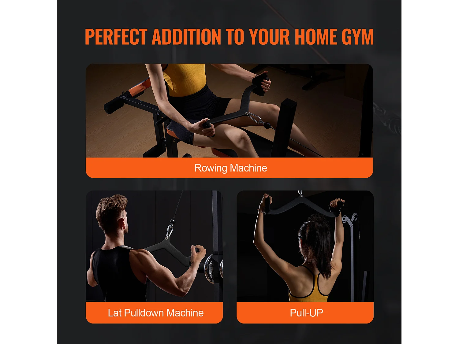 Barre de Tirage en V SucceBuy, Accessoire de Traction Latérale pour Machine à Câble, Barre de Traction pour Triceps, Entraînement de Force du Dos, No.6