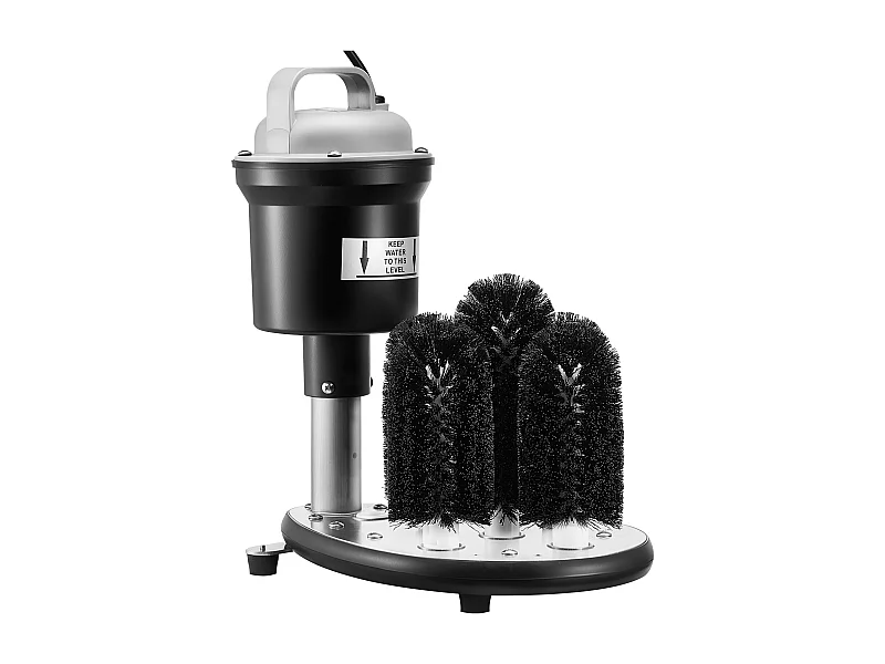 Lave-verres Électrique SucceBuy, 5 Brosses, 1200 Tasses/h, pour Différents Verres