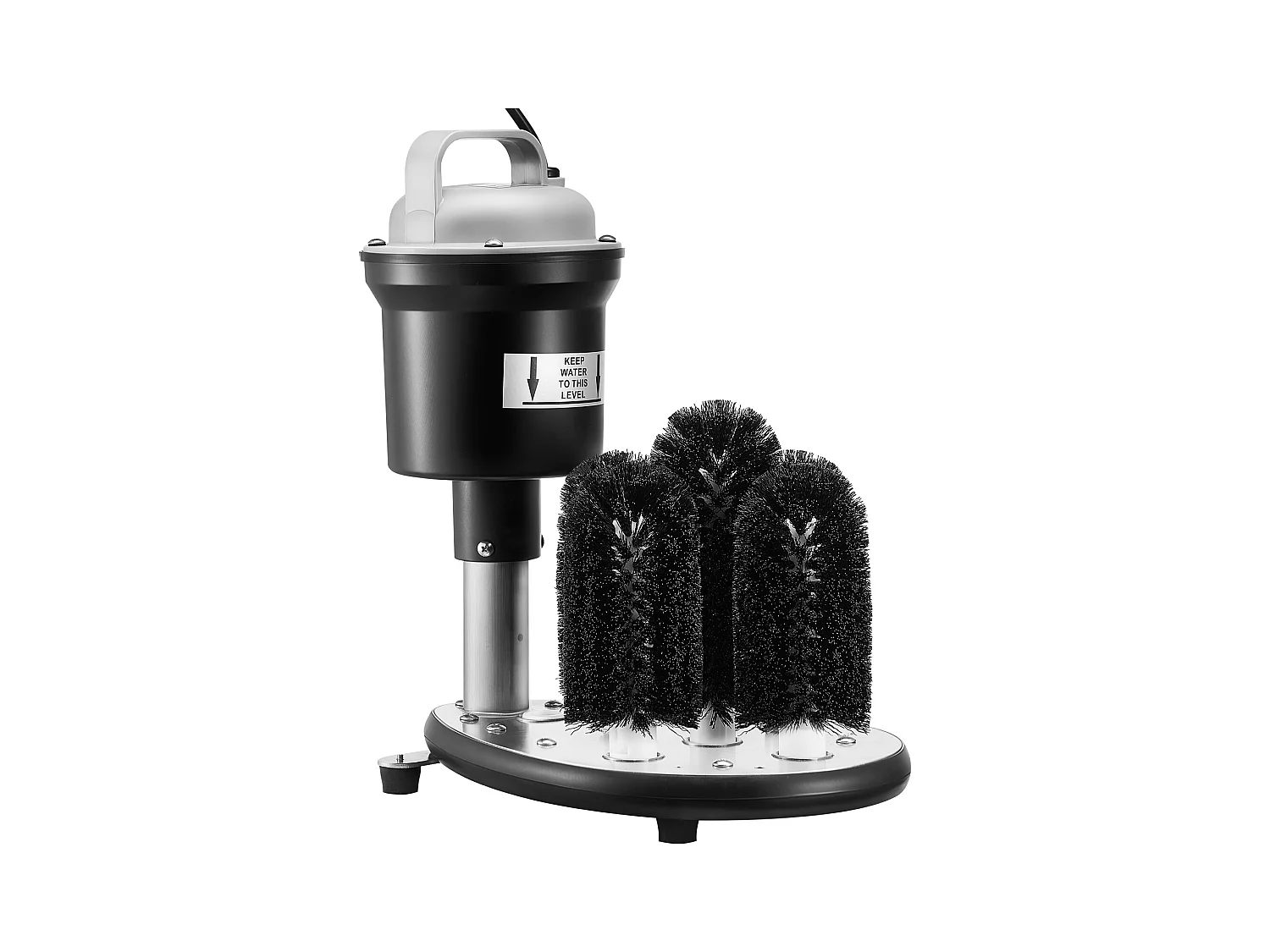 Lave-verres Électrique SucceBuy, 5 Brosses, 1200 Tasses/h, pour Différents Verres