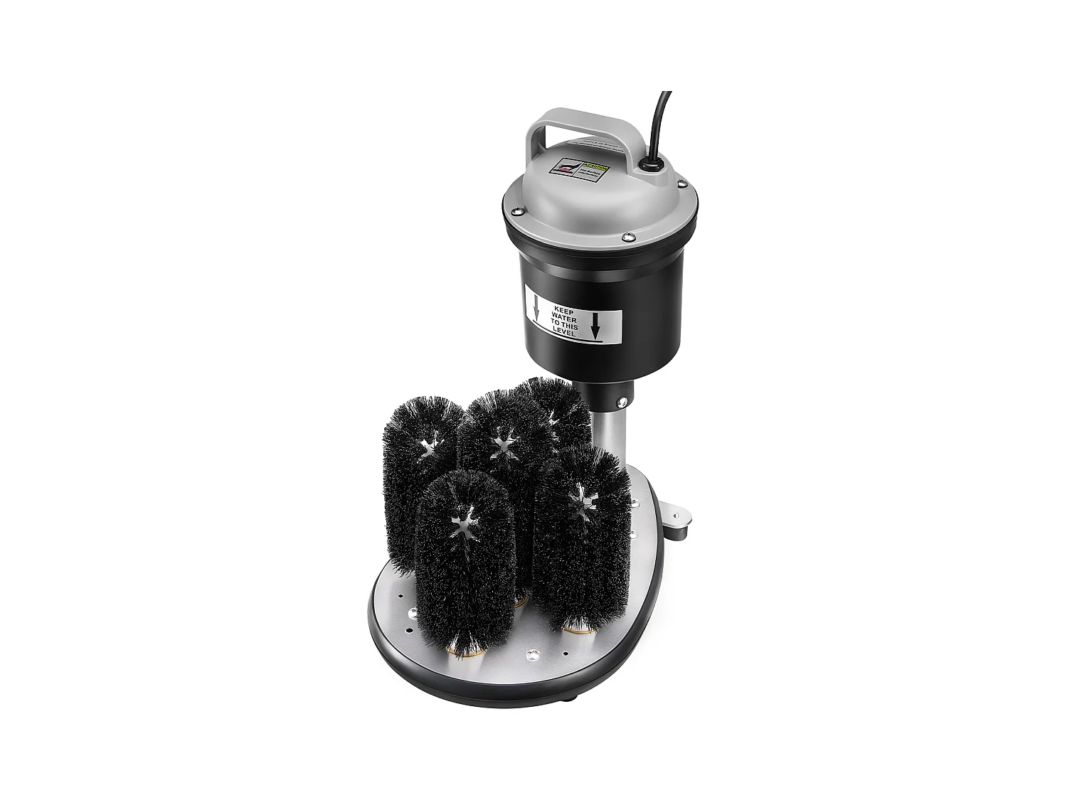 Lave-verres Électrique SucceBuy, 5 Brosses, 1200 Tasses/h, pour Différents Verres