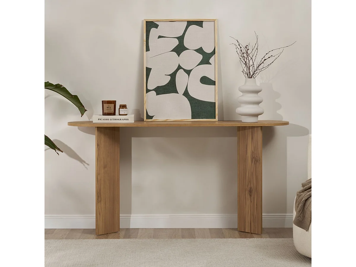 Console avec deux pieds L150 cm - SIRA