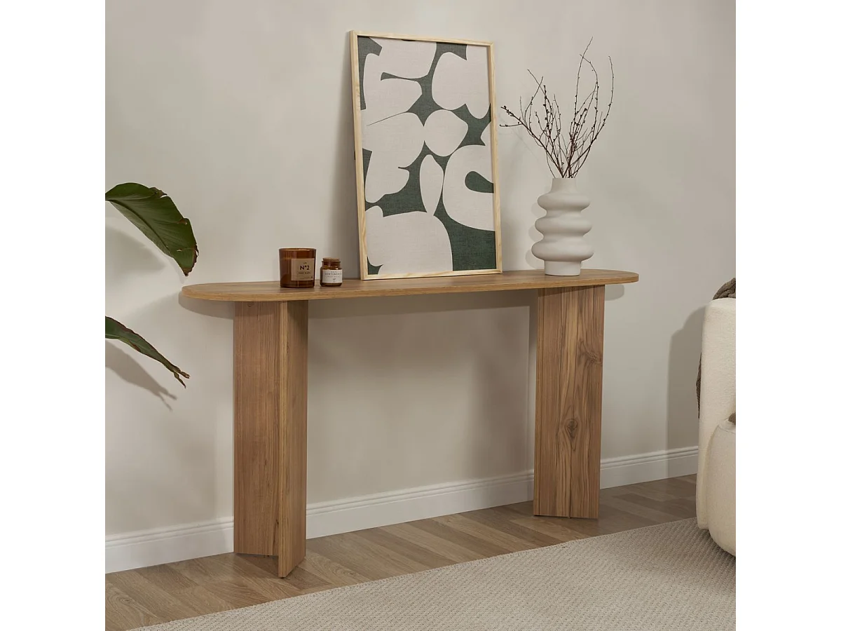 Console avec deux pieds L150 cm - SIRA