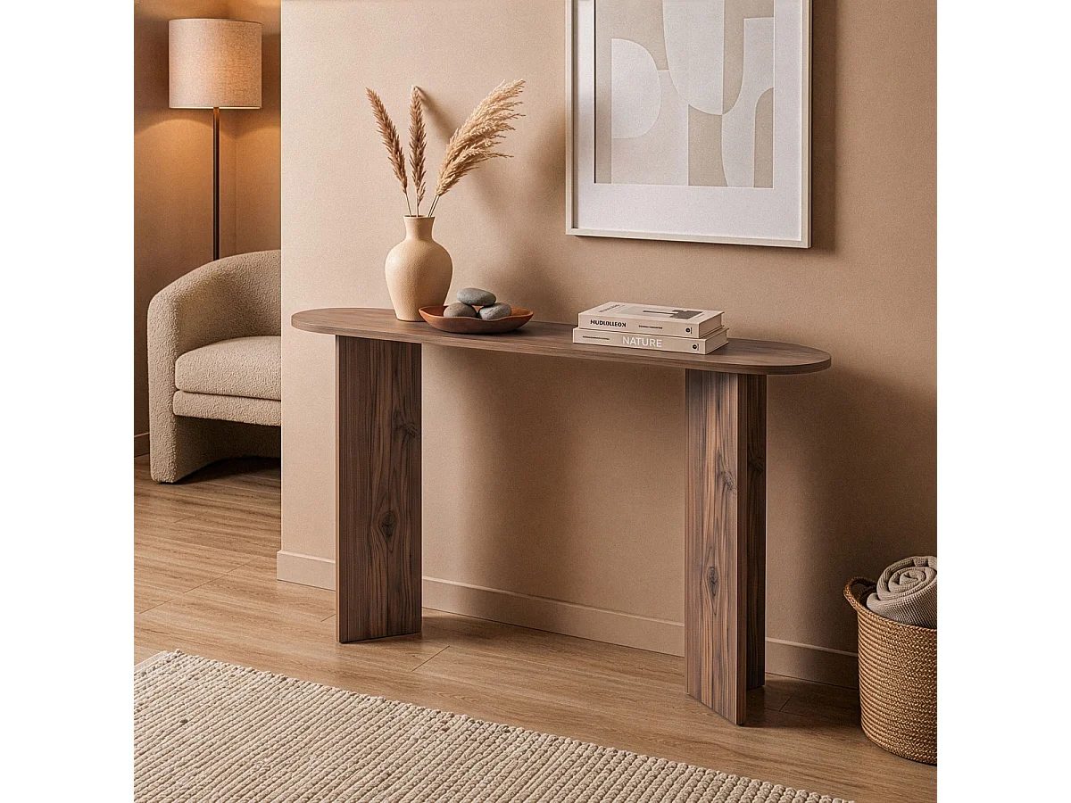 Console avec deux pieds L150 cm - SIRA
