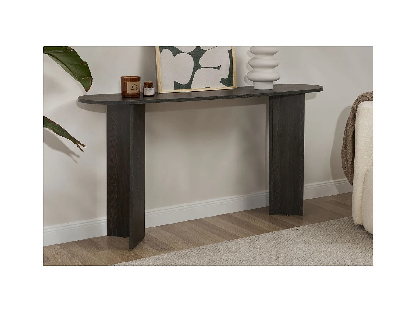 Console avec deux pieds L150 cm - SIRA