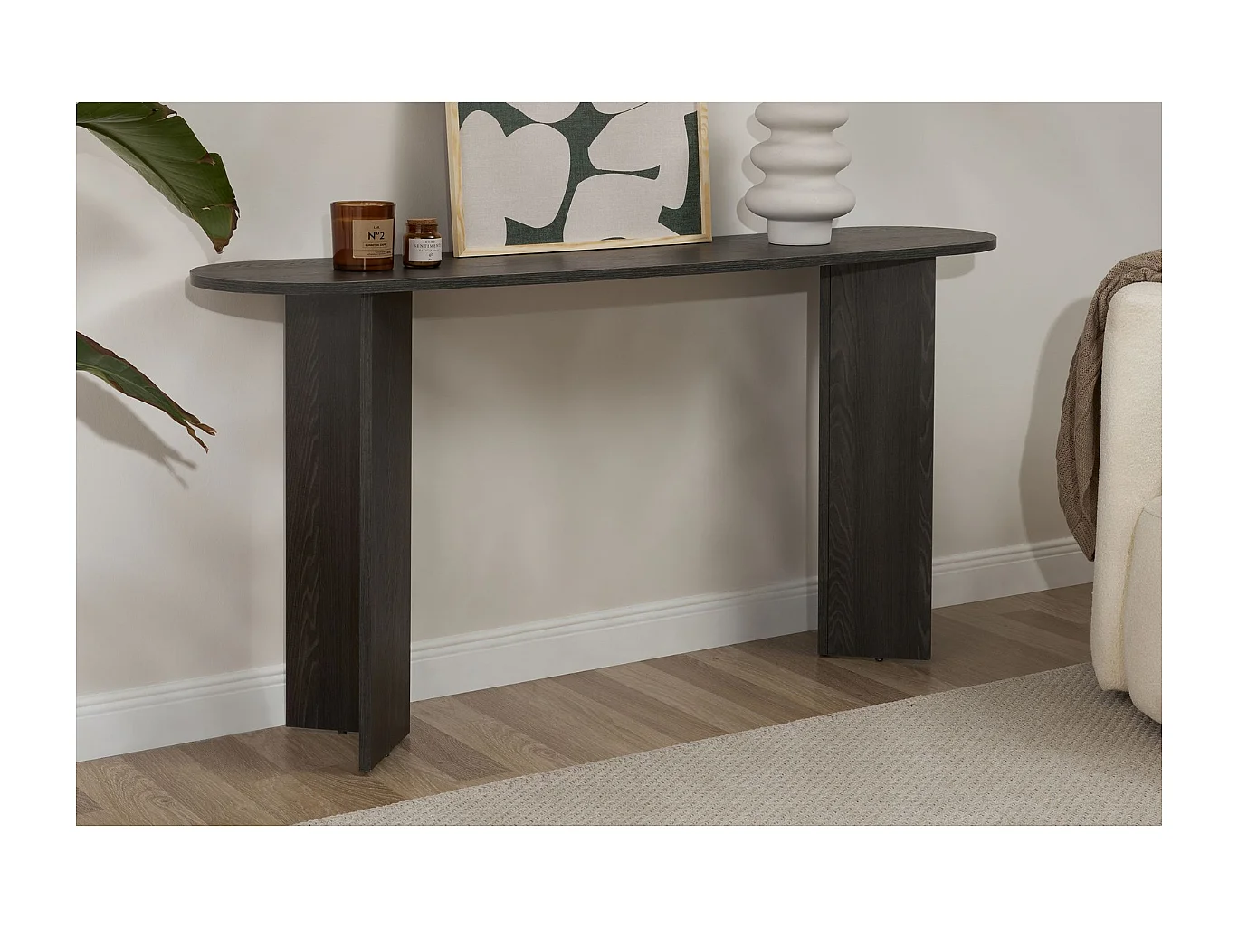 Console avec deux pieds L150 cm - SIRA