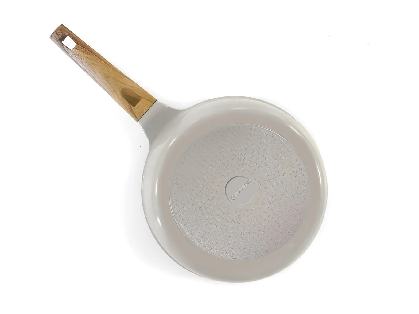 Mythic - Poêle 28 cm avec revêtement en céramique blanche