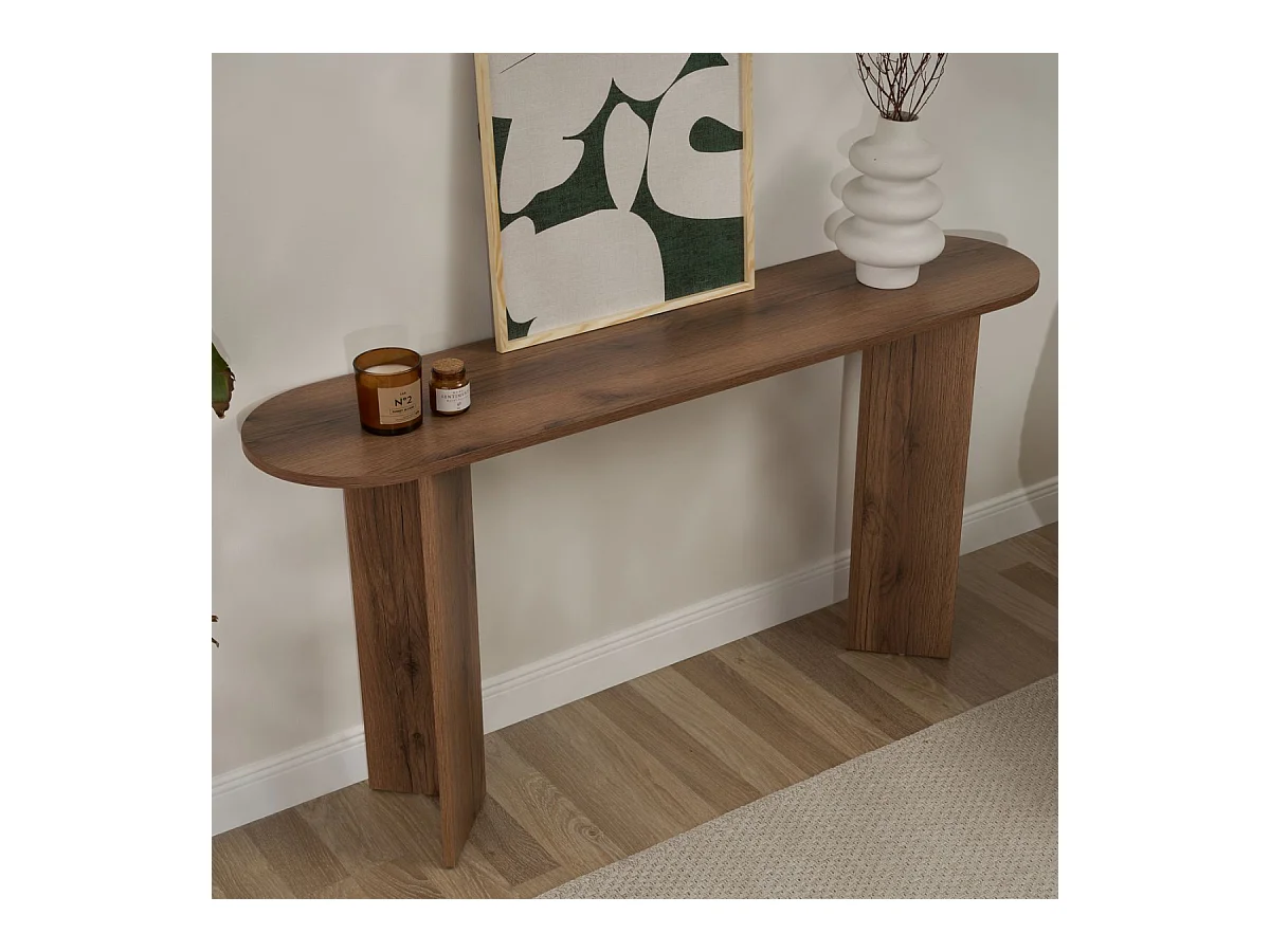 Console avec deux pieds L150 cm - SIRA