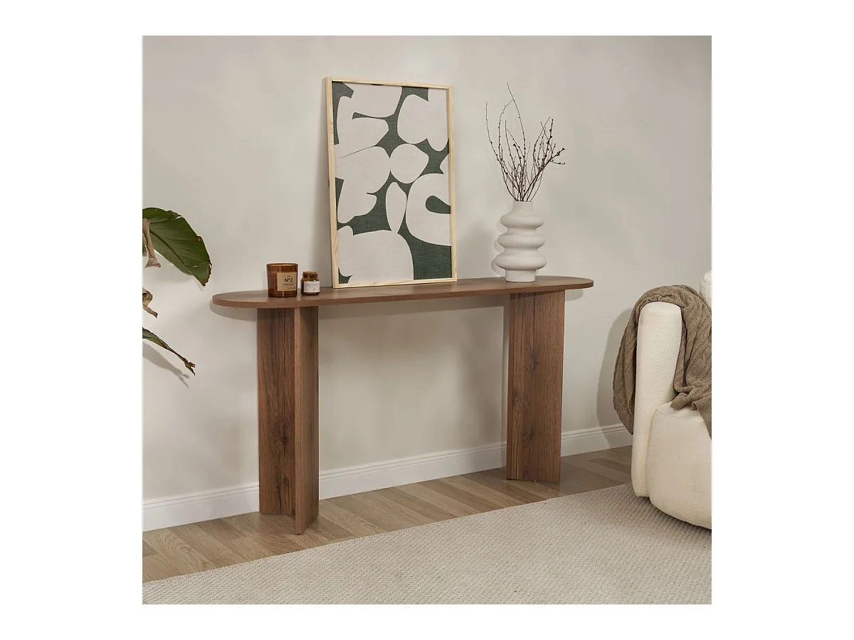 Console avec deux pieds L150 cm - SIRA