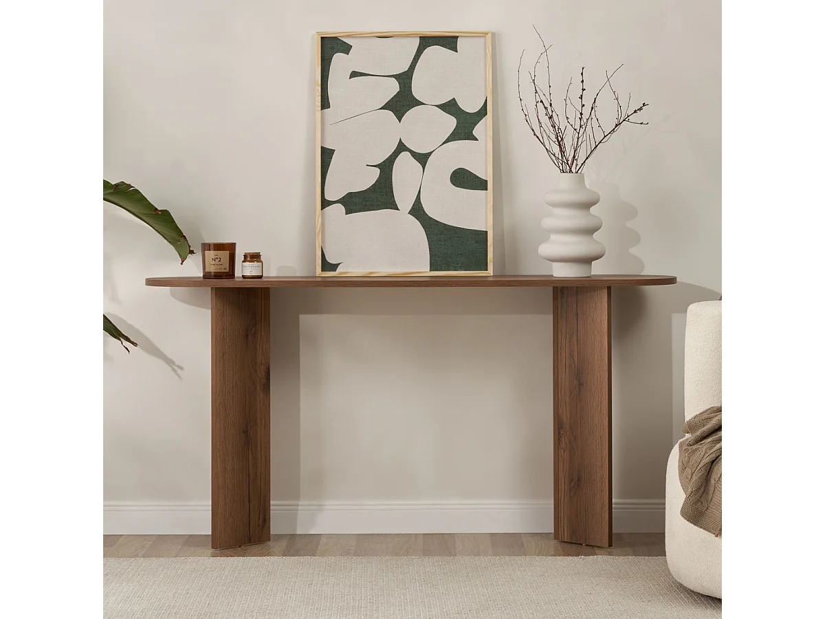 Console avec deux pieds L150 cm - SIRA