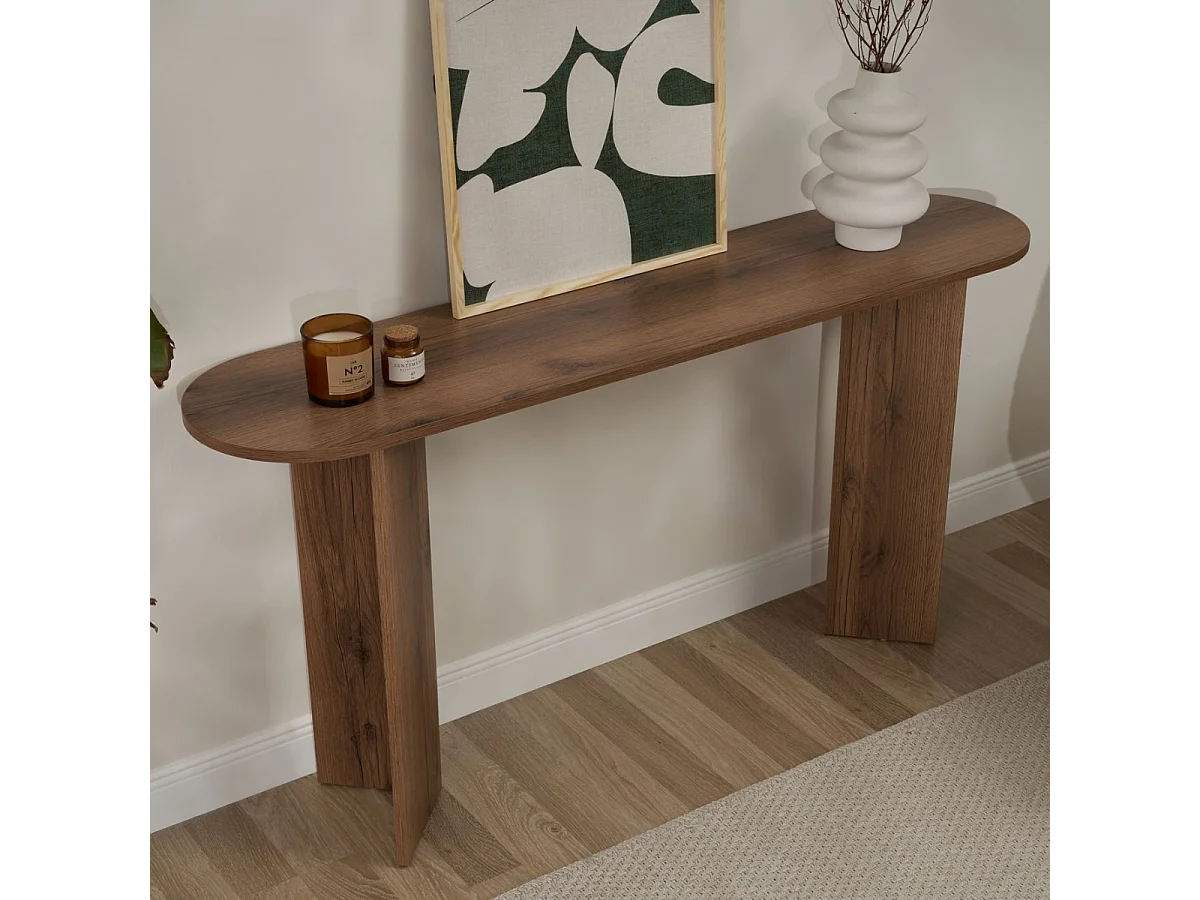 Console avec deux pieds L150 cm - SIRA