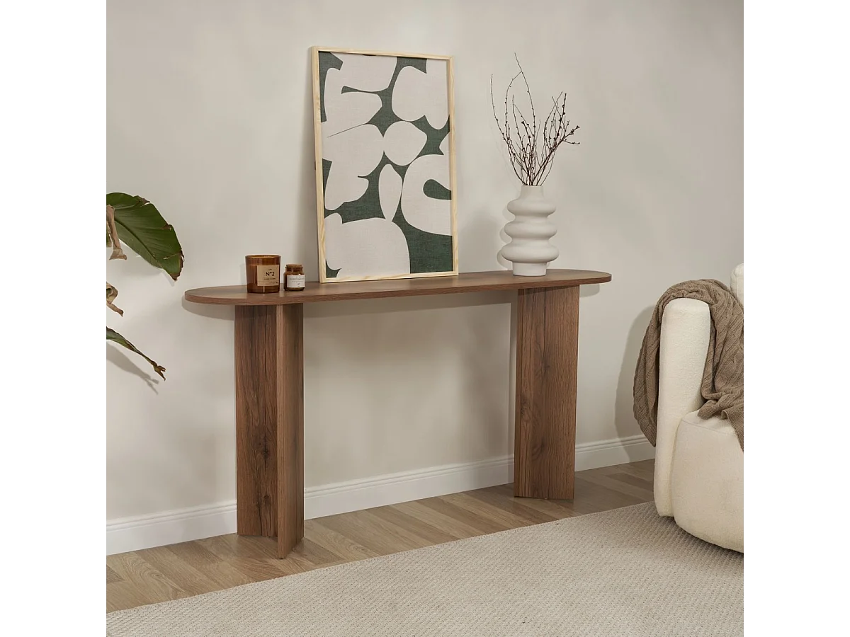 Console avec deux pieds L150 cm - SIRA