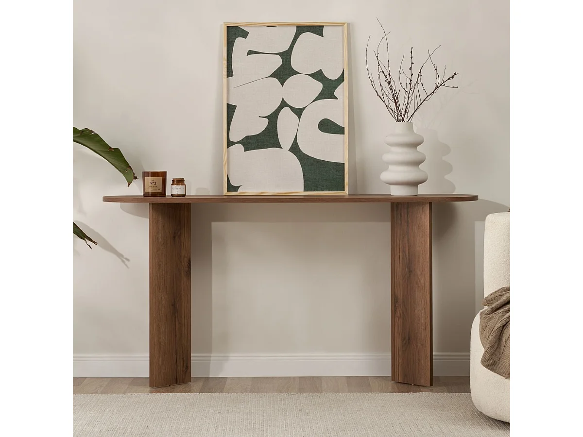 Console avec deux pieds L150 cm - SIRA