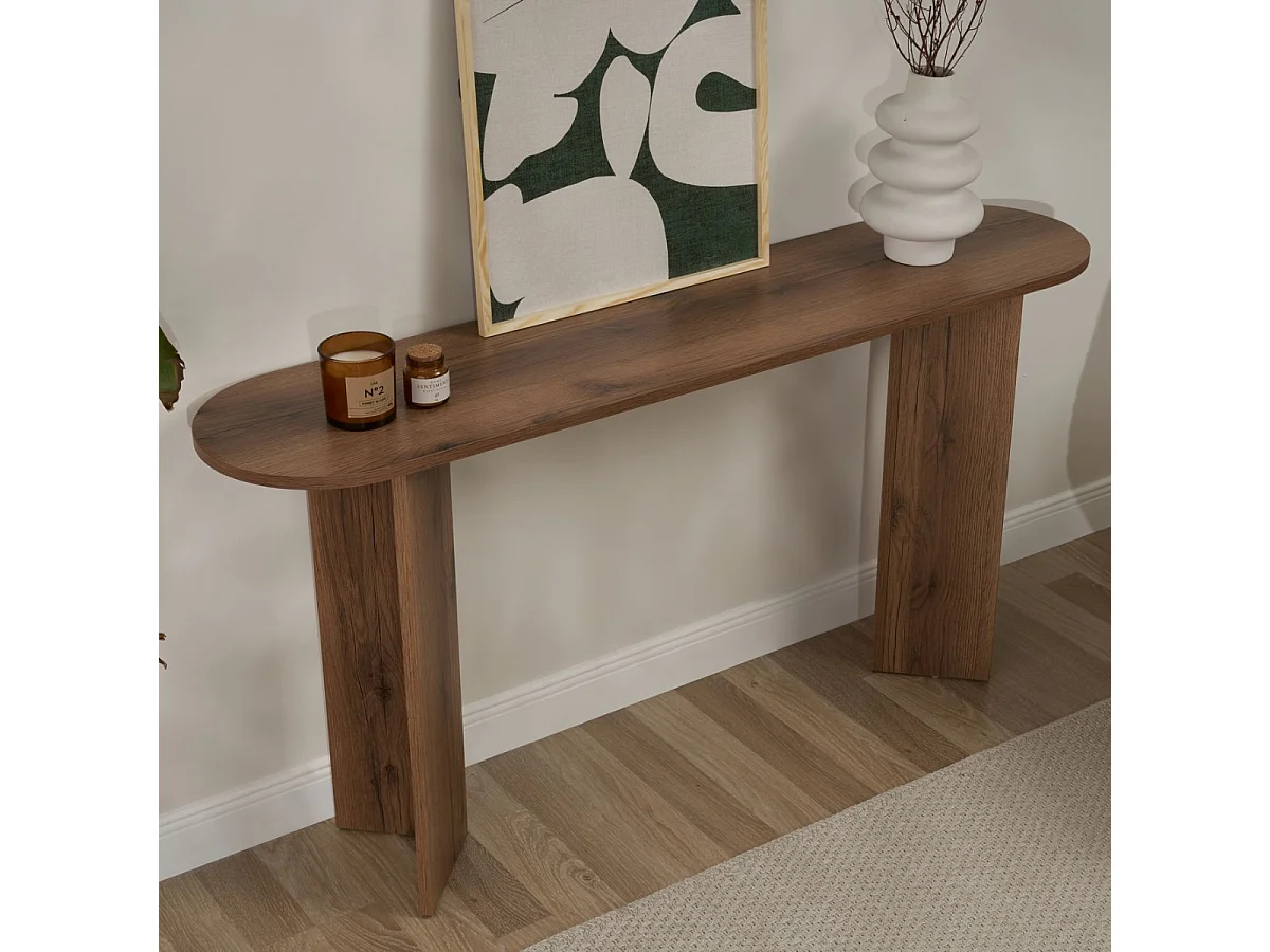 Console avec deux pieds L150 cm - SIRA