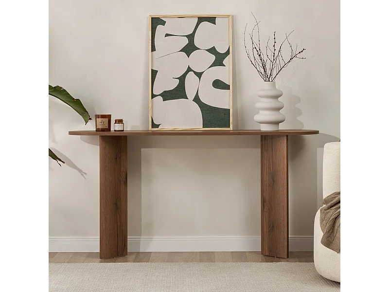 Console avec deux pieds L150 cm - SIRA