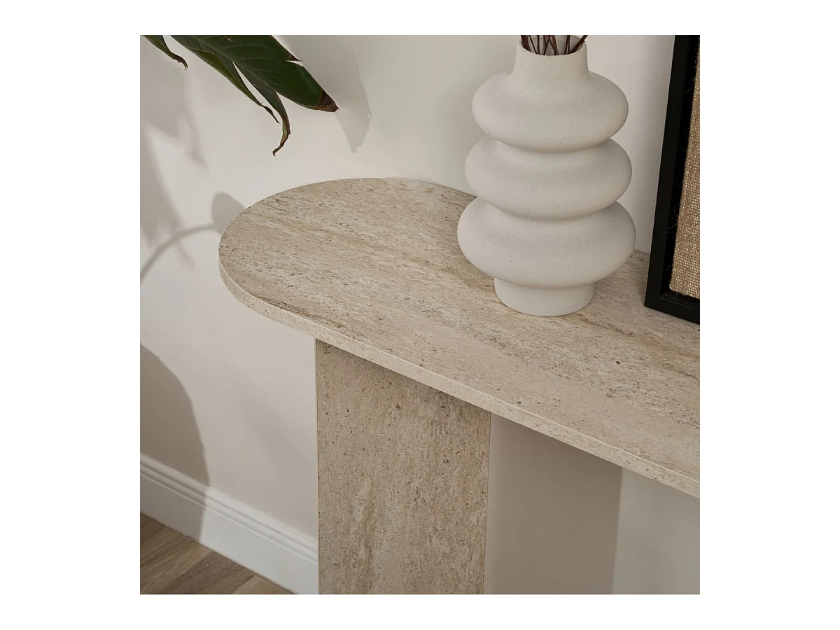 Console avec deux pieds L150 cm - SIRA