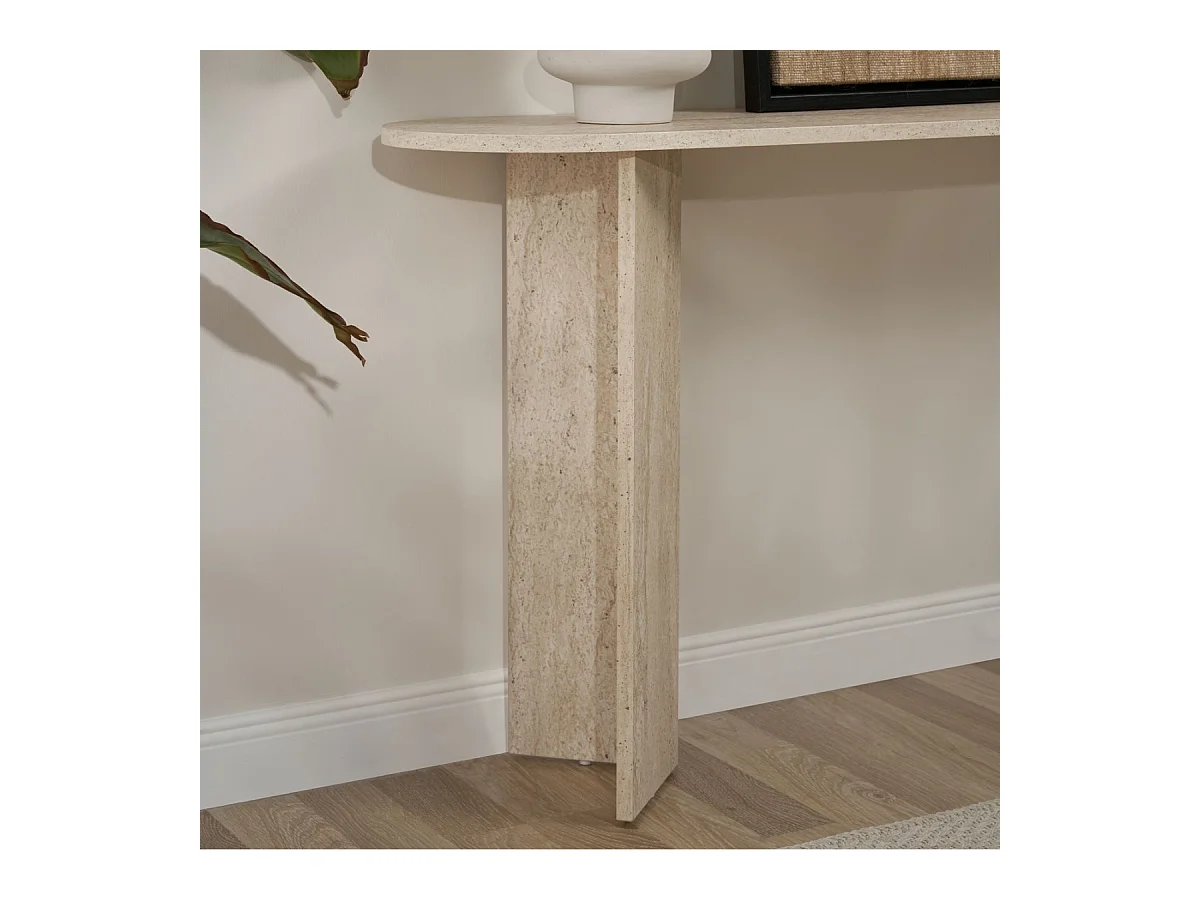 Console avec deux pieds L150 cm - SIRA